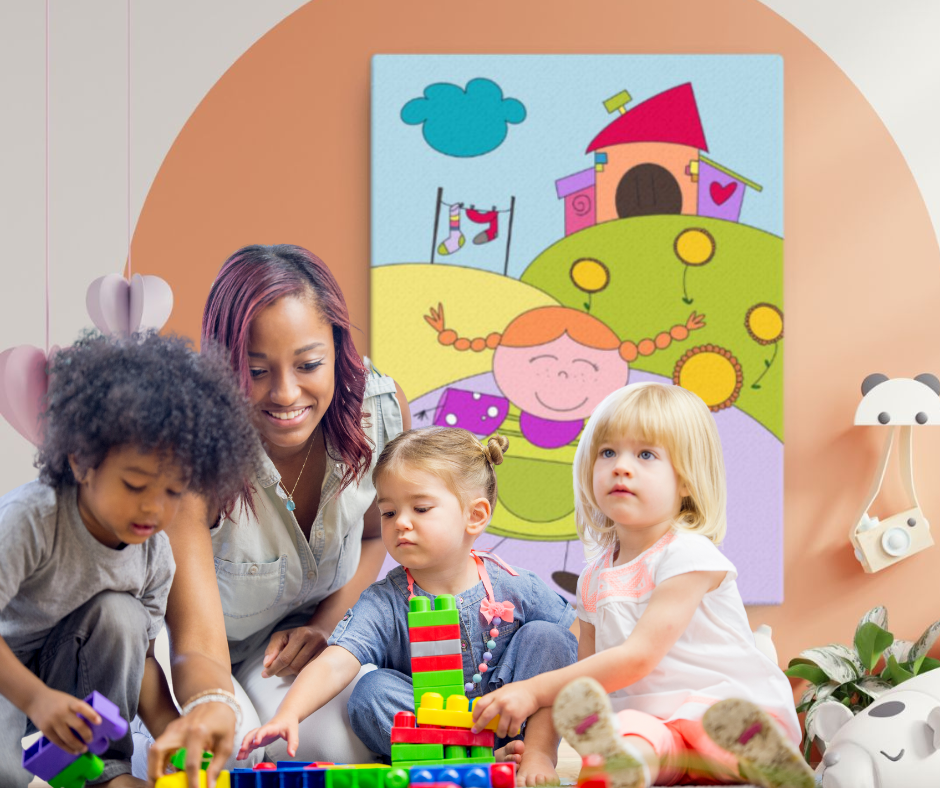 Il ruolo del gioco nello sviluppo del bambino (1) bambini e genitori che giocano