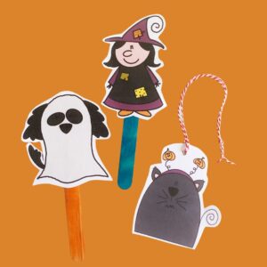 segnalibro da ritagliare halloween

